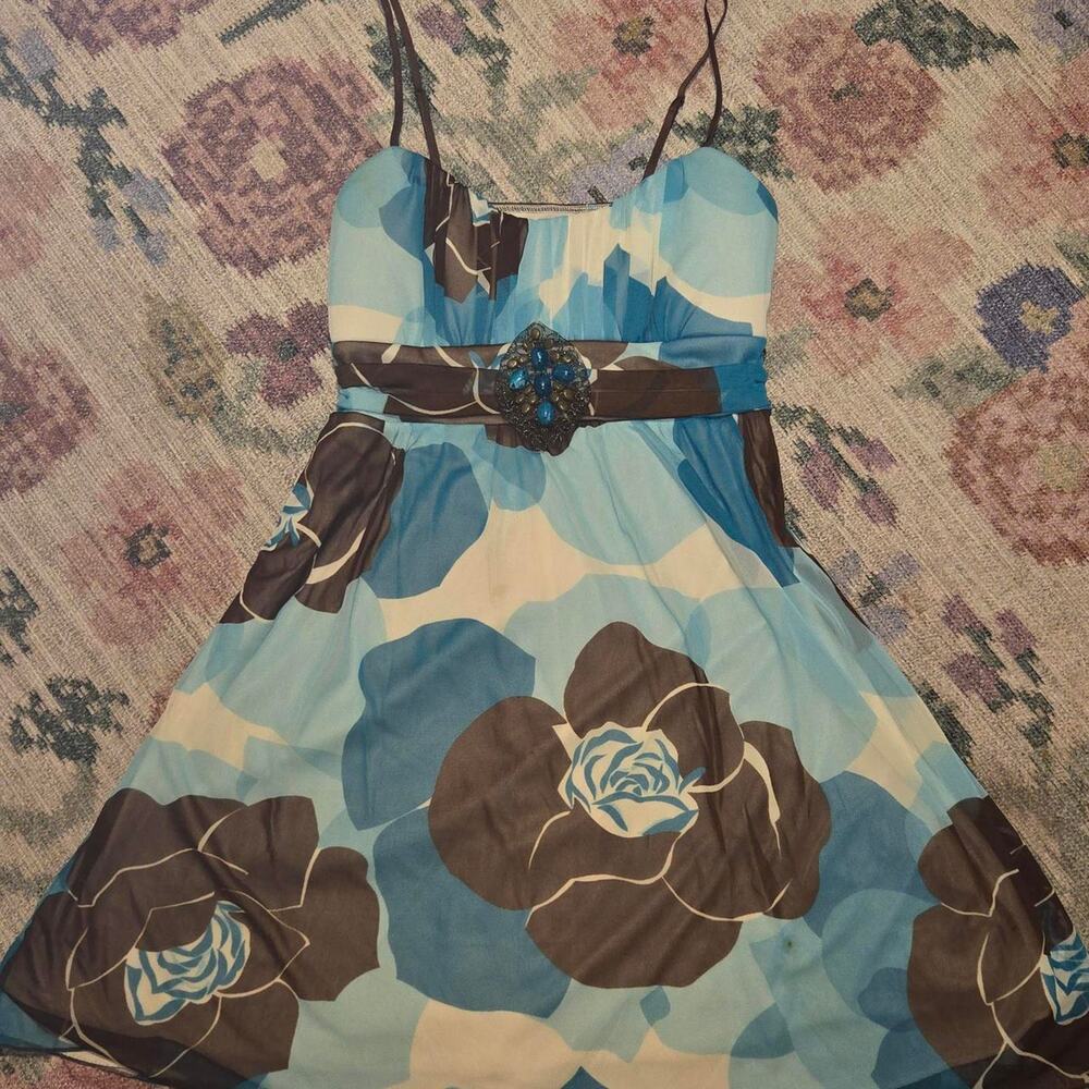 Super cute Ruby Rocks chiffon dress